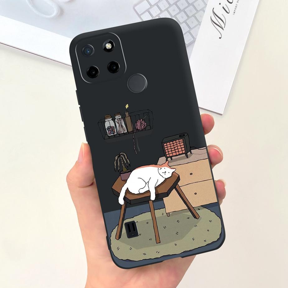 For Realme C21Y Case Realme C52Y Cute Candy Cartoon Cover Soft Silicone Phone Case For Realme C21 C 21 Y C25Y RealmeC21 Y Bumper