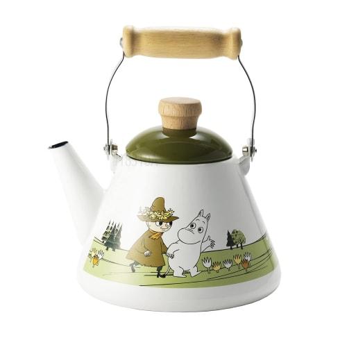 Fuji Horo Moomin Olive Kettle, 1.5L, Induction Compatible, MTG-1.5K