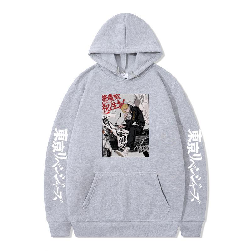 Wish Anime Avengers Manjiro Hooded Sweater