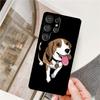 Мультяшный пес Бигль Чехол для телефона Samsung Galaxy S24 Ultra S9 S10 S20 S21 S22 S23 Plus S24 FE S25 Ultra