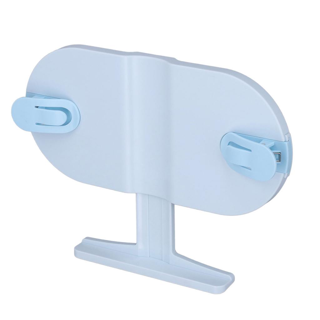 Подставка для чтения книг с регулировкой ширины, синяя, компактная, портативная, для мобильных телефонов, планшетов, держатель для книг