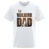 Walking Dad Funny Graphic Men's Cotton Short Sleeve Casual T-shirt