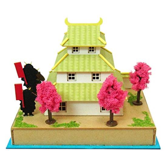 Sankei Miniature Art Мини-замок и доспехи из бумаги для поделок без масштаба MP05-19