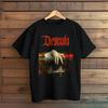 Summer Vintage Dracula Classic Horror Halloween Cotton Short Sleeve T-shirt Men Women Casual Round Neck Comfortable Streetwear