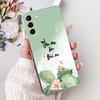 Clear For Samsung S21 G991B G991W Cover For Samsung Galaxy S21 Case Luxury Butterfly Love Fashion Flowers Cool Lion Painted