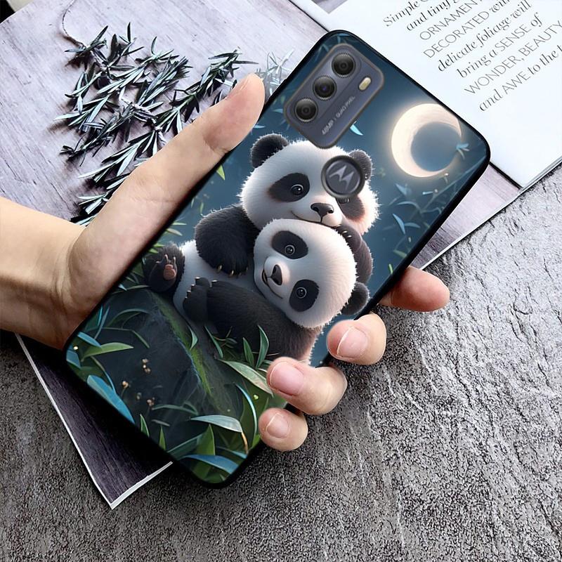 Чехол для телефона Panda для Moto Edge 50 40 Pro Edge 40 30 Ultra Neo Fusion G Power G Stylus G Play E32 E20 E40