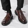 Comfortable and Luxurious, Office Style, Business Casual Leather Shoes for Men Authentic Breathable Non-slip Leather Shoes