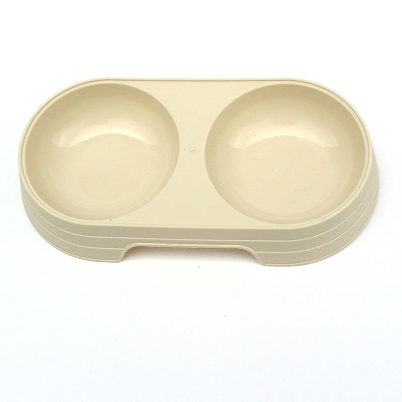 Двойная миска для кошек Pet Double Bowl Cat Bowl Double Bowl Cat Basin Macaron Candy Color Pet Feeding Bowl Maca Pet Dog Feeding Bowl