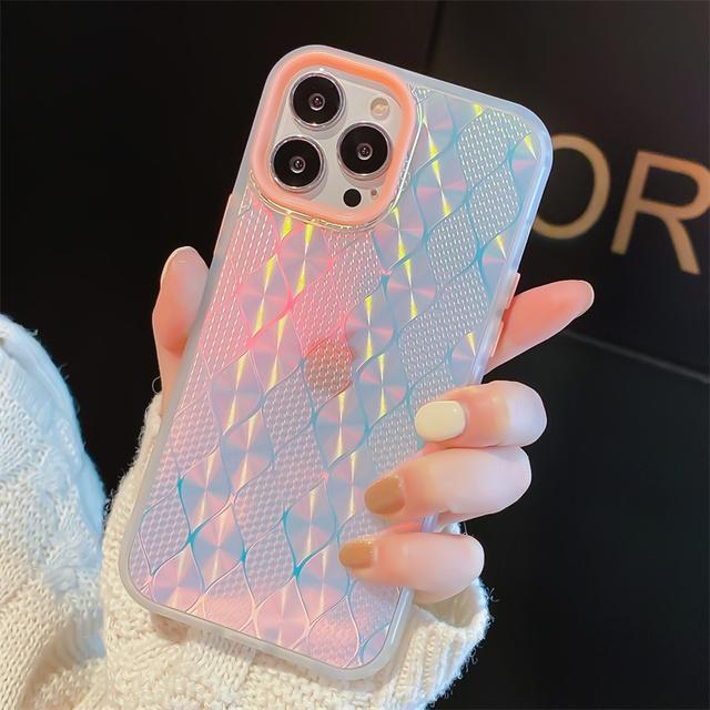 Чехол для телефона «Аврора» с лазерным градиентом для Iphone 13 12 11 Pro Max Xr X Xs 13pro, мягкая роскошная противоударная задняя крышка