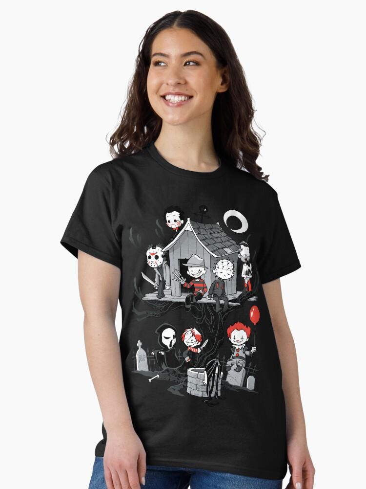 Red Horror House Classic T-Shirt