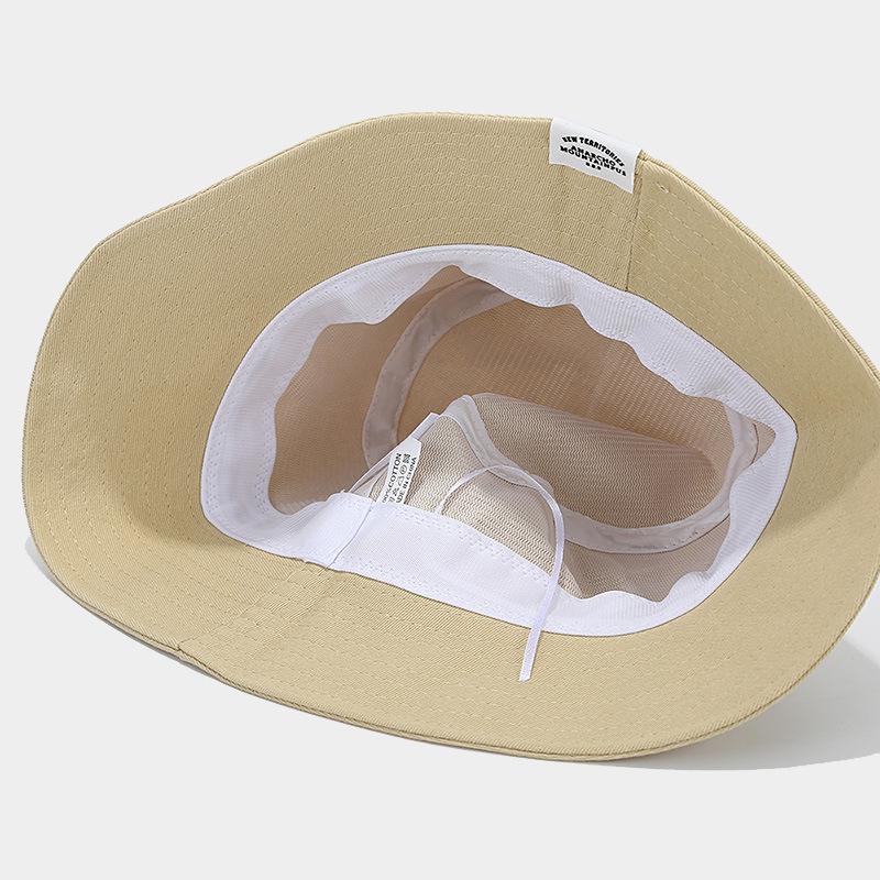 Breathable Solid Color Red Panda Fisherman Hat Cute Sun Hat Fisherman Hat Sun Protection Basin Hat Camping