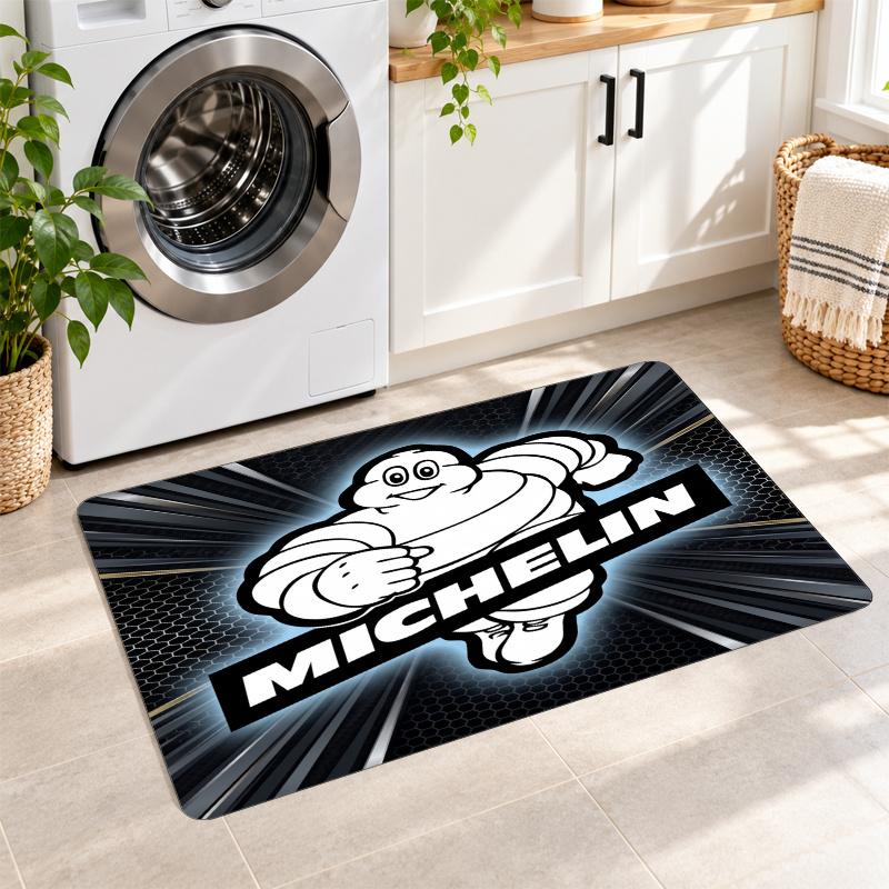 Фланелевый коврик для кухни Michelin Мягкий ковер Нескользящий напольный ковер Домашний декор