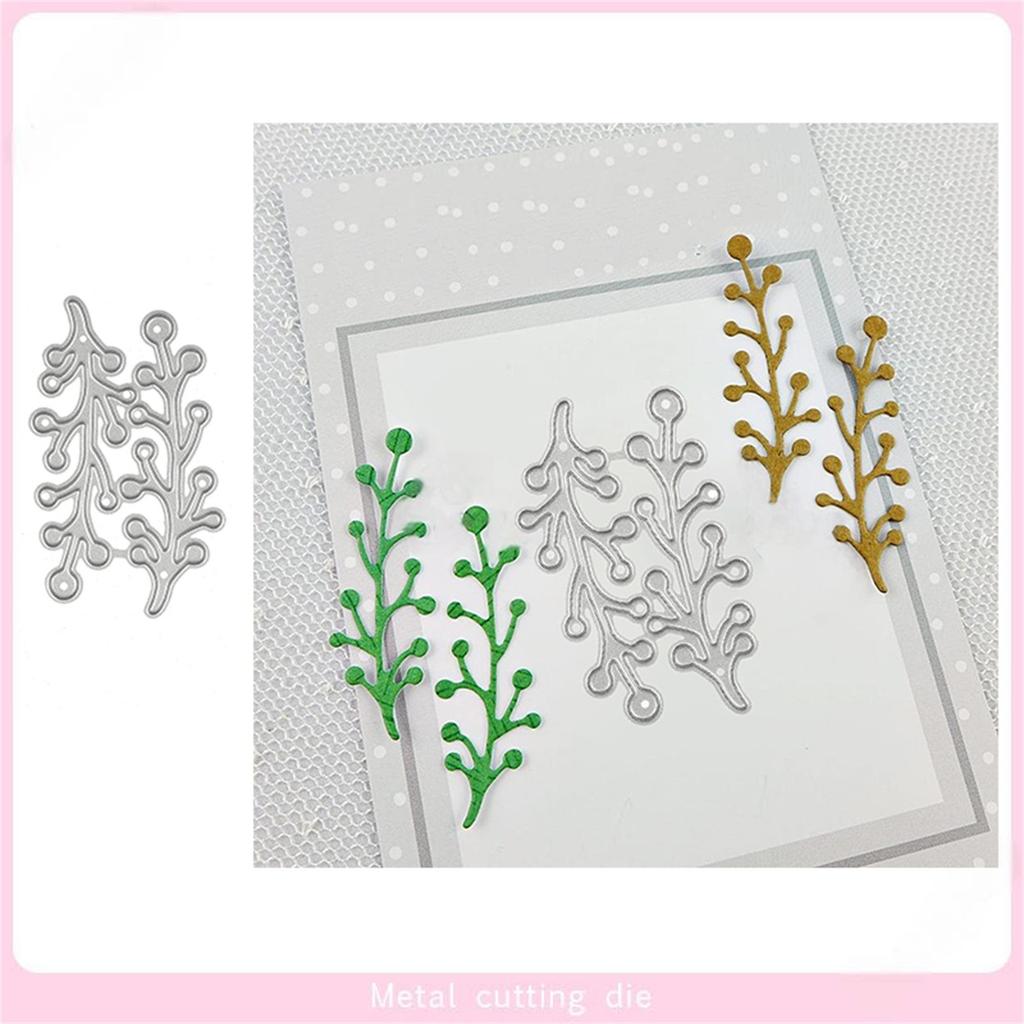  Leaves Metal Cutting Die Mould Scrapbook Decoration Embossed Photo Album Decoration Card Making DIY Handicrafts