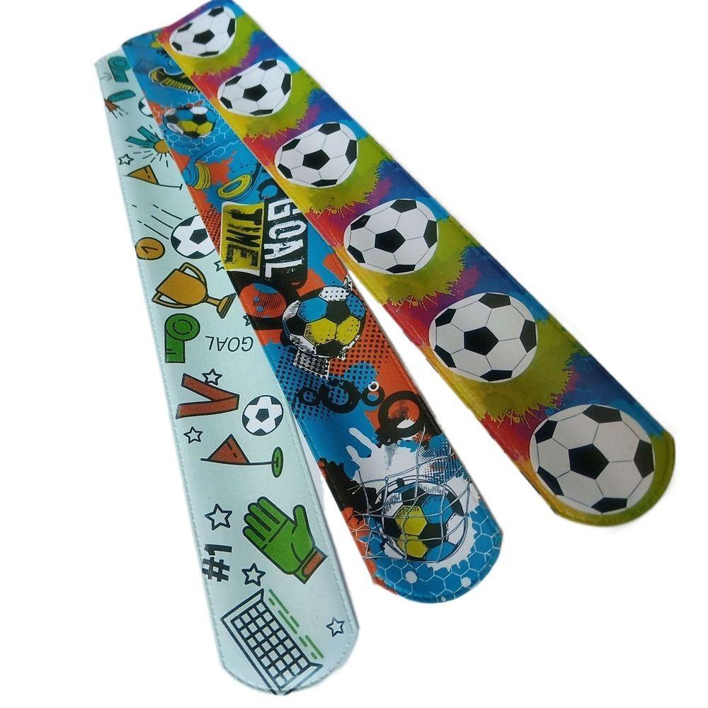 12PCS Hand Ring Football Papa Circle Snap Wrap Football Clap Circle  Party Supplies