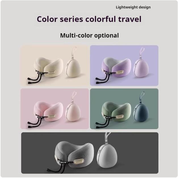 U-shaped Memory Foam Neck Pillow Suitable for Office Travel Pillow Can Be Easily Carried and Sent To the Storage Box