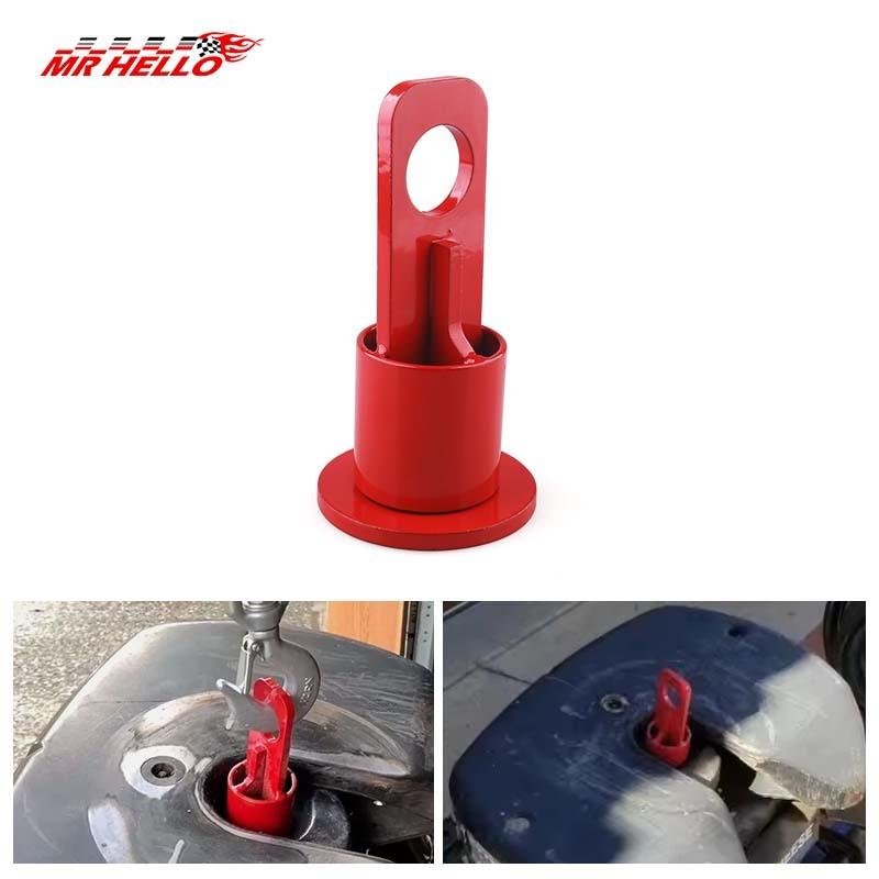 5th Wheel Lifting Hook Wheel Hitch Trailer Replacement Bracket - Heavy-Duty Steel Construction for Easy Installation