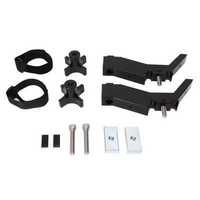 Комплект кронштейнов для крепления домкрата к кузову пикапа, черный, из алюминиевого сплава, TTBM 100, замена для Tacoma 2005–2021