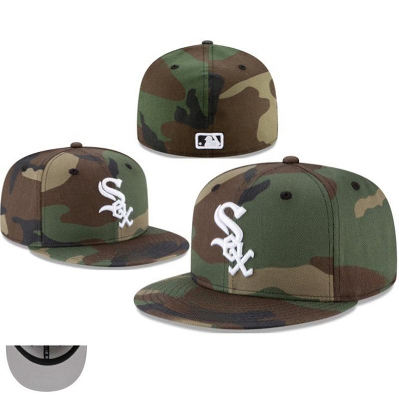 Chicago White Sox SX Full-face sun protection hat for couples, embroidered sun hat, fully enclosed