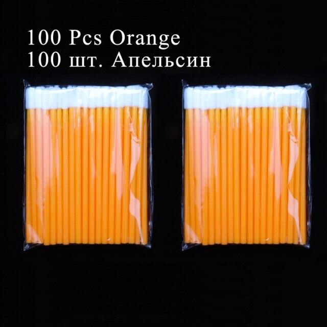 50/100pcs Disposable Makeup Lip Brush Lipstick Mascara Wands Applicators Eyelash Eyeshadow Lip Gloss Brushes Cosmetic Tools