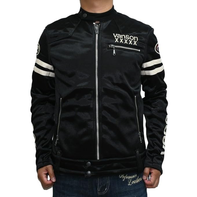 Куртка-косуха на 50-летний юбилей [Banson] NVSZ-2415 Мужская (Л, Черный)