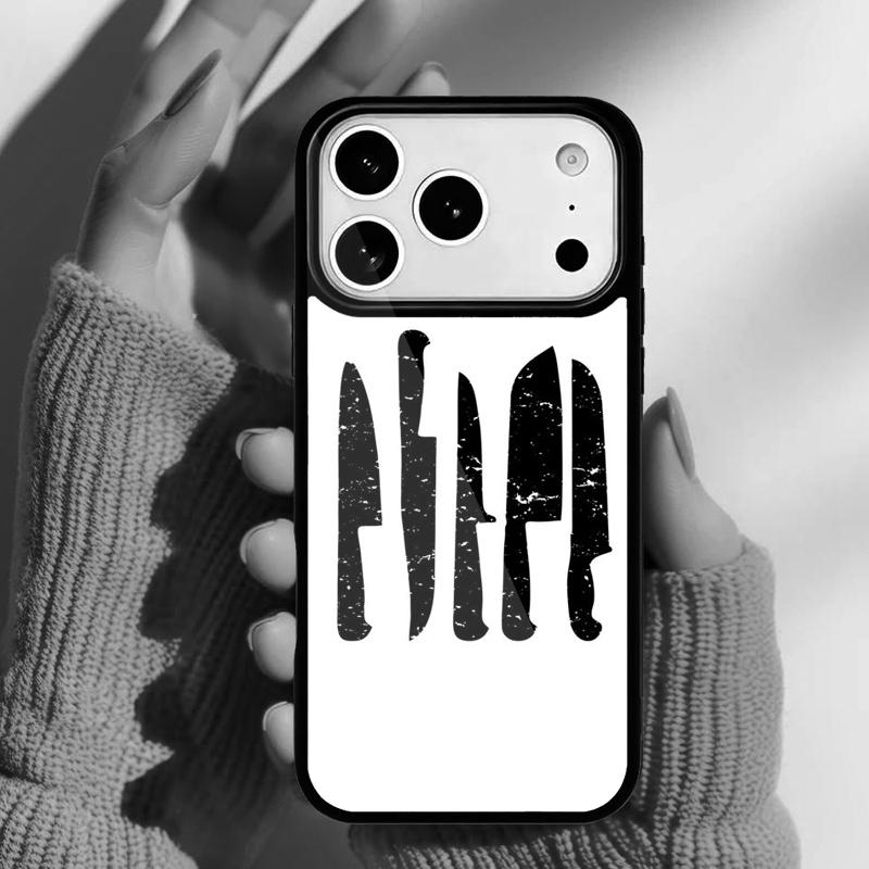 Чехол для телефона «Люблю печь» с ножом шеф-повара для iPhone 17 16 15 14 13 Pro Max Задняя крышка для 12 11 Pro Coque