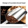 Ice Shovel Stainless Steel Ice Scoop Multi-Purpose  Thickened Rust-proof Food Candy Pet Feeding Ice Shovel