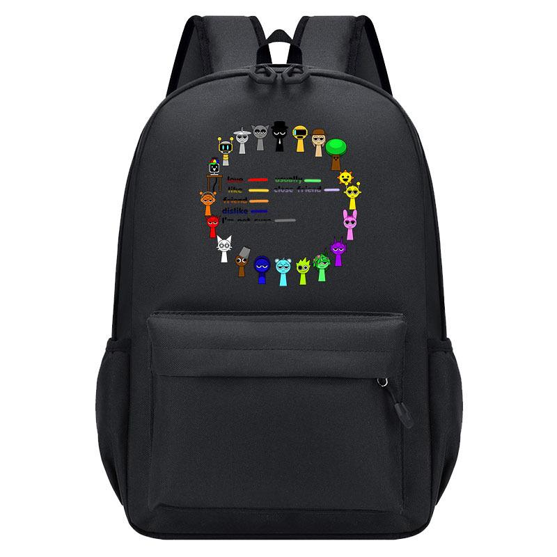 Rhythm Box Peripheral School Bag Boys and Girls School Bag Primary School Junior High School Student Backpack