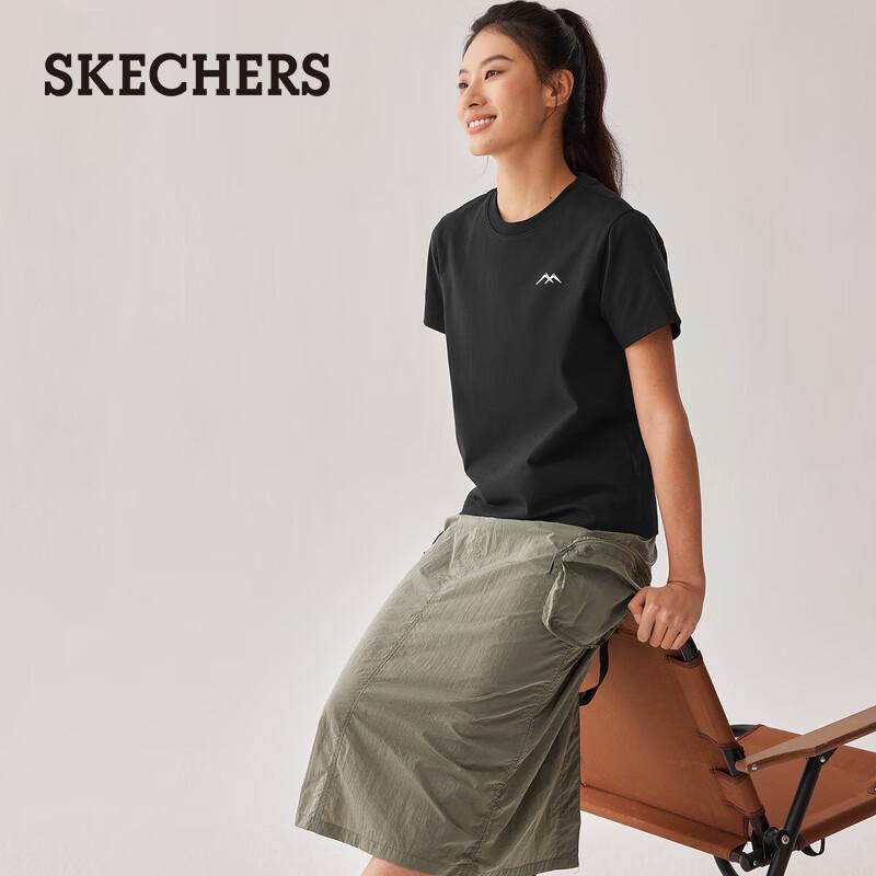 Skechers Women's Knit Short Sleeve Moisture-Wicking T-shirt P225W127