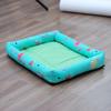 Summer Cool Wave Pet Mat Mat with Edge Square Kennel for Small Dogs Teddy