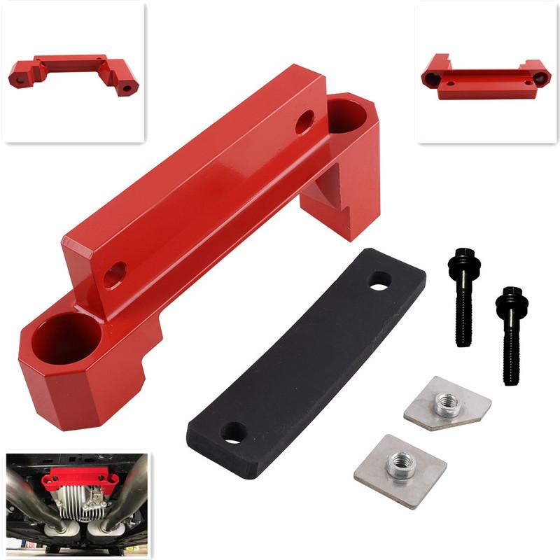 Differential Brace Rear Billet Aluminum Anodized Red For 2015- Challenger Charger Hellcat