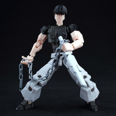 3D Печатные Игрушки Jujutsu Kaisen Фигурки Действия Тодзи Фусигуро Манекен 13 Многосуставчатый Позируемый Меняющий Форму Манекен 13 Аниме Модель Дети