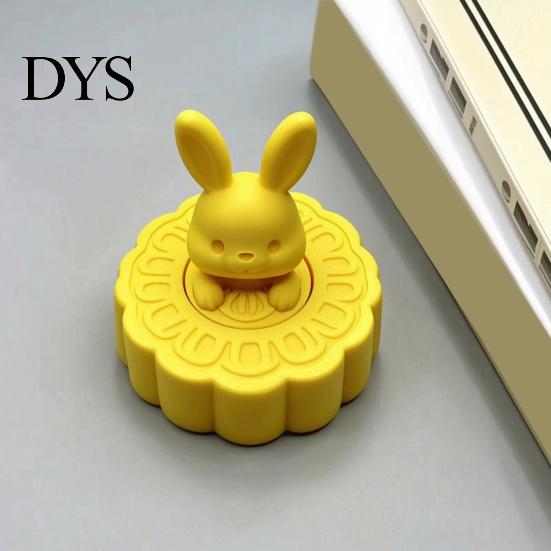 PLA Игрушки-антистресс 3D-печатный кролик, Мячик-антистресс, Подарок на День Святого Валентина, Праздник середины осени, Подарки на День Святого Валентина, Милый кролик, Игрушка-фиджет, Декор для стола,