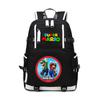 Super Mario Backpack Teen Student Bookbag Printed Gaming Backpack for Boys and Girls
