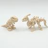 3D Printed T-Rex Skeleton Toy Full Body Articulated Joints Realistic Dinosaur Animal Model for Collection Enthusiasts
