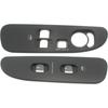For Ram Truck Pair Window Switch Bezels Set Front Driver & Passenger Side 2Pcs