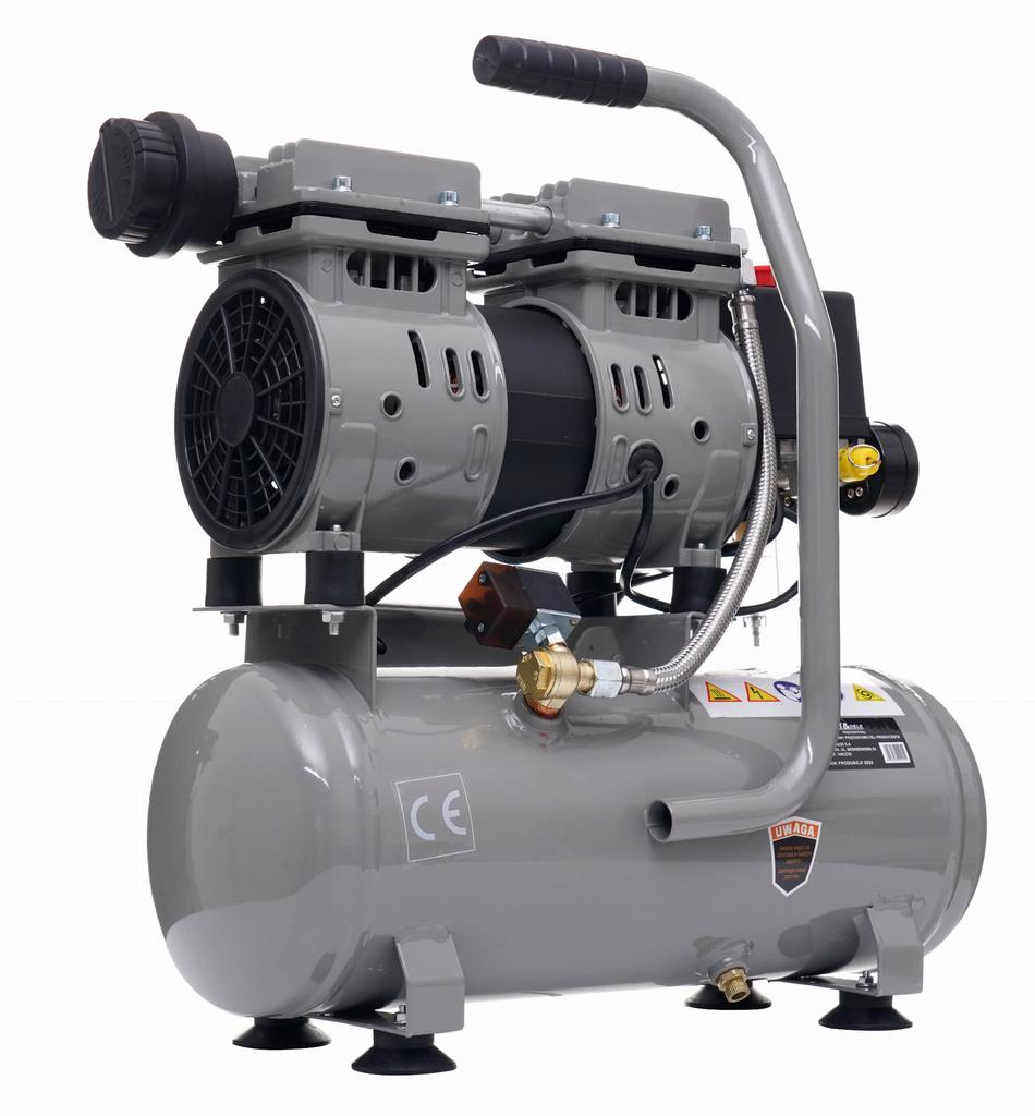 Kompresor Bezołejowy 9L 550W | Kraft&Dele