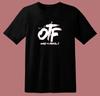Cotton Men's Graphic T-Shirt | Breathable & Comfortable, Black Casual Round Neck Tee - OTF Family