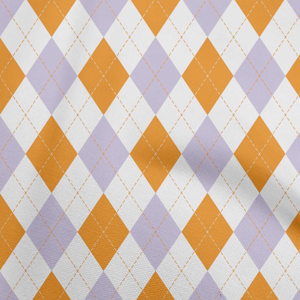 oneOone Хлопчатобумажная гибкая коричневая ткань в клетку Argyle Diy Одежда для квилтинга Ткань с принтом в ярдах 40 дюймов