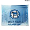 Hertha BSC Custom Name Wall Tapestry Aesthetic Wall Hanging Printed Fabric Blanket Decorative Tapestries for Bedroom Living Room Home Decor