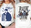 Jin Runseokjin Футболка с туром Kpop Мерч I Purple You Borahae BTS Army Подарок S-4XL