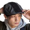 Кепка ICHIYON Hunting Denim Style Corduroy Patchwork Casquette Gentleman Hunting Cap Large Size Cap Casual Style Size Adjustable [14+ PLUS] Mens /