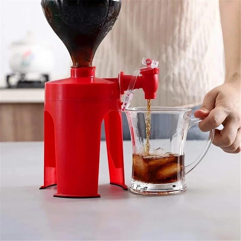 Hand Pressure Type Coke Bottle Inverted Drinker Carbonated Beverage Inverted Home Beverage Machine Coke Machine
