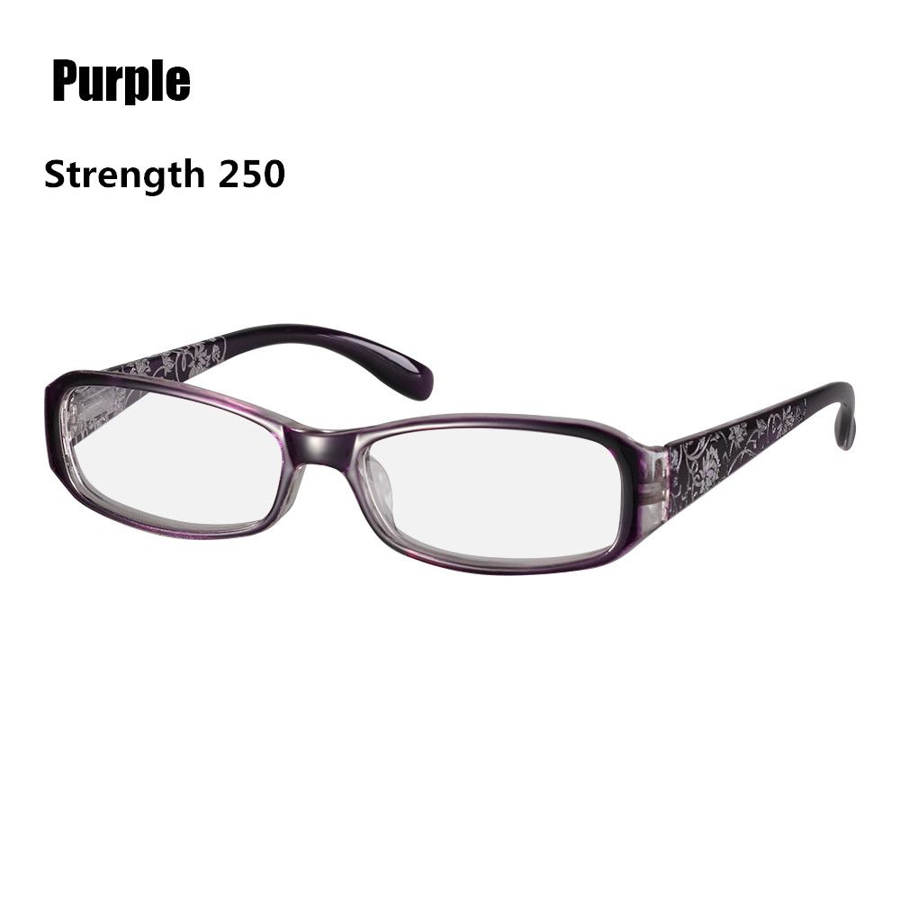 Flower Ultra Light Resin Spring Hinge Eyeglasses Reading Glasses +1.00~+4.0 Diopter Vision Care