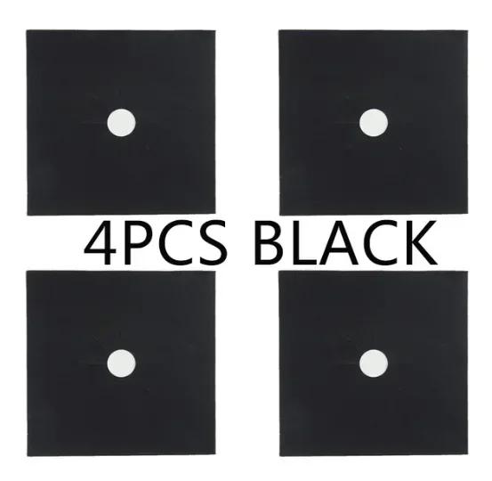 1/4 шт. Защитный чехол для газовой плиты, чехлы для горелок, кухонные принадлежности, моющийся коврик, чехол для плиты, чехол для кухонной плиты