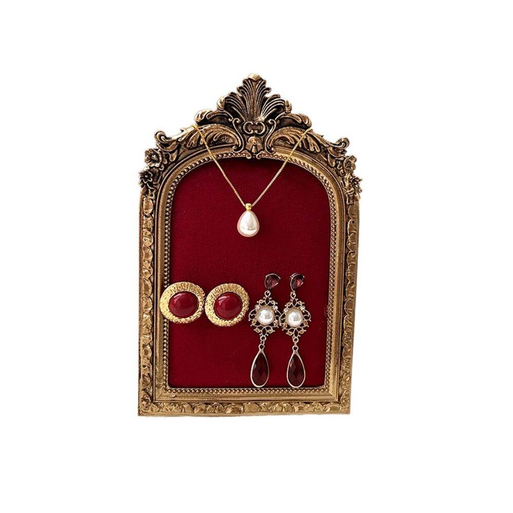 Handmade Jewelry Display Bust Model Flower pattern Desktop Necklace Mannequin Countertop