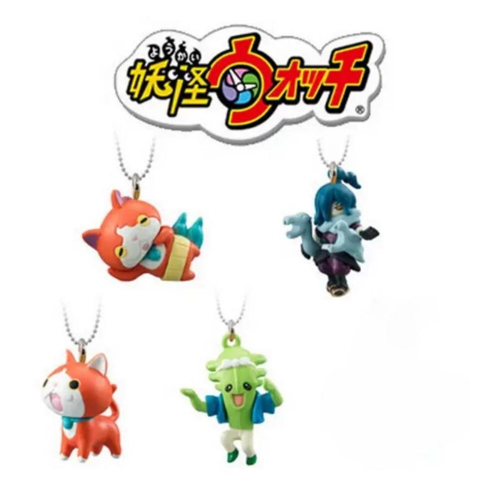 Bandai Genuine Gashapon Toys Yo-kai Watch JIBANYAN Cute Limited Action Figure Ornaments Pendant Phone Charms