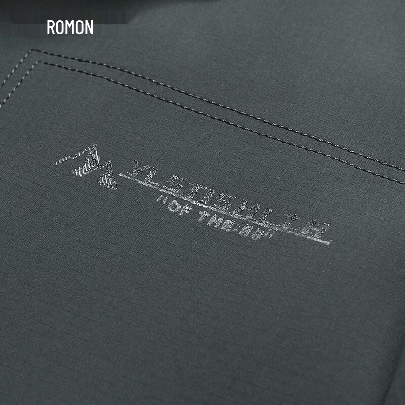 ROMON Men's Business Casual Lapel Jacket