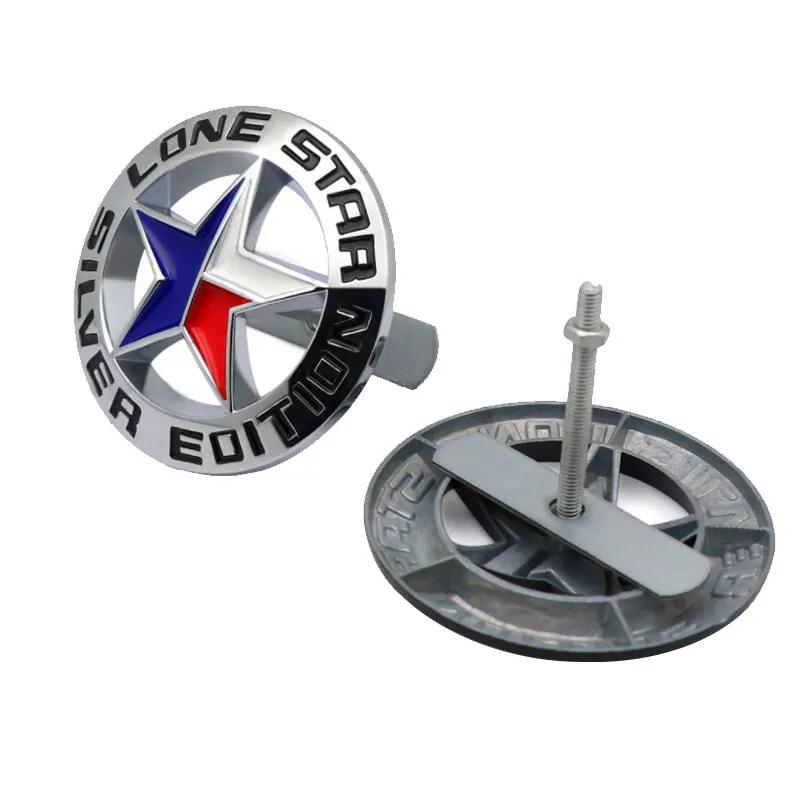 For Jeep Lone Star Texas Offroad Modified Accessories Car Logo Badge LoneStar EDITION Car Grille Air Intake Logo wq1