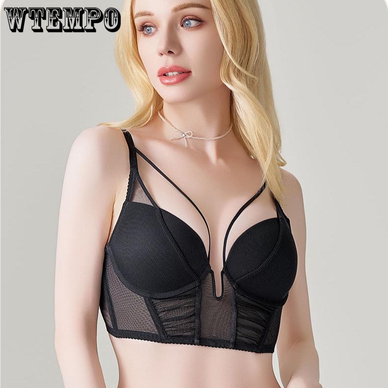 Французский Сексуальный Бюстгальтер Женский Моделирующий Бюстгальтер Жилет на Косточках Бюстгальтер для Формирования Тела