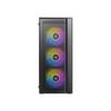 Antec AX65 Case Mid-Tower ATX with 4 ARGB Fans, Tempered Glass